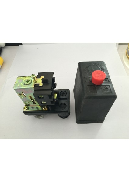 Yeni 4 Port Ağır Hizmet Tipi Hava Kompresörü Basınç Kontrol Anahtarı Vanası 90-120PSI 12 Bar (Yurt Dışından)