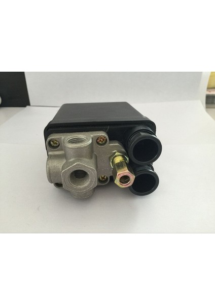 Yeni 4 Port Ağır Hizmet Tipi Hava Kompresörü Basınç Kontrol Anahtarı Vanası 90-120PSI 12 Bar (Yurt Dışından) modelleri