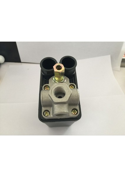 Yeni 4 Port Ağır Hizmet Tipi Hava Kompresörü Basınç Kontrol Anahtarı Vanası 90-120PSI 12 Bar (Yurt Dışından) fırsatları