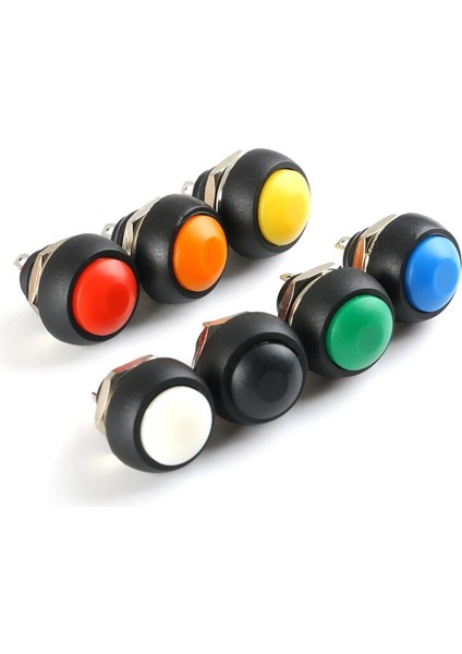 5 Adet PBS-33B 2pin Mini Anahtar 12MM 3A 125V Su Geçirmez Anahtar PBS33B Anlık Basmalı Düğme Anahtarı Sıfırlama Olmayan Kilitleme (Yurt Dışından) modelleri