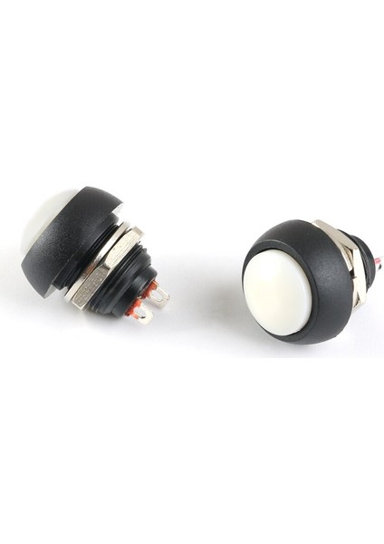 5 Adet PBS-33B 2pin Mini Anahtar 12MM 3A 125V Su Geçirmez Anahtar PBS33B Anlık Basmalı Düğme Anahtarı Sıfırlama Olmayan Kilitleme (Yurt Dışından) fırsatları
