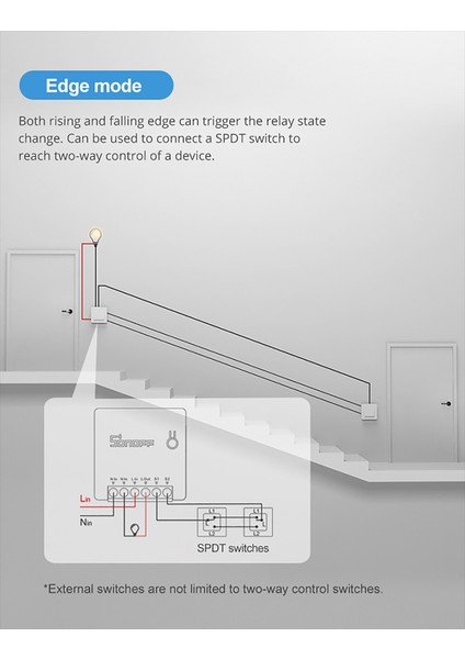 Sonoff Mınır2 - Iki Yönlü Akıllı Anahtar (Mını Yükseltme) Mınır2, Güçlendirilmiş Mını Iki Yönlü Dıy Akıllı Anahtar Olarak (Yurt Dışından) indirimleri