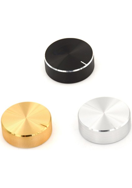Alüminyum Alaşımlı Döner Kontrol Potansiyometre Topuzu 30X10MM 6mm Mil Deliği Kolları Kapağı (Yurt Dışından) fiyatları