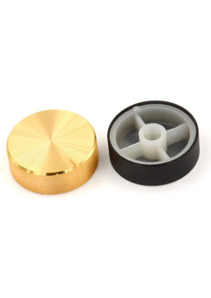 Alüminyum Alaşımlı Döner Kontrol Potansiyometre Topuzu 30X10MM 6mm Mil Deliği Kolları Kapağı (Yurt Dışından) fırsatları