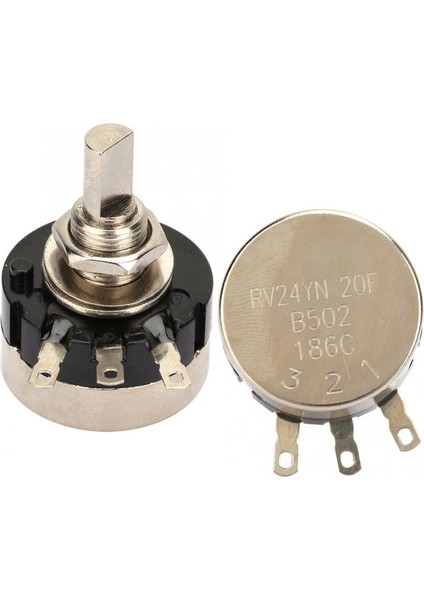 Yüksek Doğruluk Tek Daire Karbon Film Potansiyometre 5k Direnç RV24YN20F B502 (Yurt Dışından) modelleri