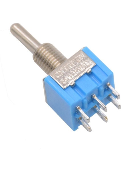 Adet 3 Pozisyon MTS-203 6-Pin 6mm Mini Spdt On-Off-On 6A 125VAC Mini Geçiş Anahtarı (Yurt Dışından) modelleri