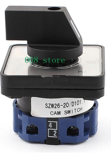 LW26-20 CA10 Değiştirici 440V Ui 690V Kam Anahtarı 3 Konumlu 1 Kutuplu 4 Terminal Kapalı Iki Konumlu Anahtar (Yurt Dışından) modelleri