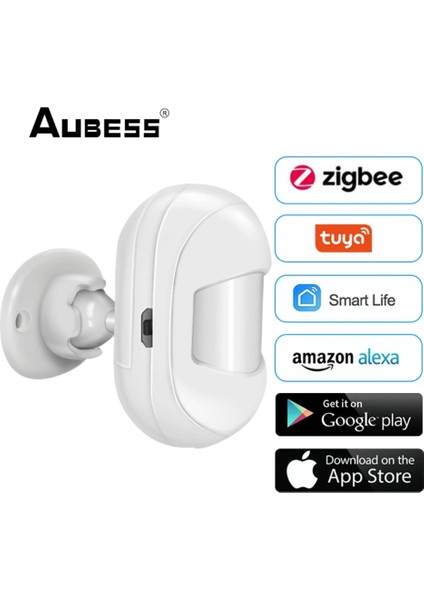 Tuya Zigbee3.0 Insan Vücudu Sensörü Kablosuz Akıllı Vücut Hareketi Mini Pır Hareket Sensörü Ağ Geçidi ile Kullanın (Yurt Dışından)