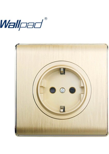 Wallpad 2019 Yeni Varış Rastgele Tıklama Duvar Işık Anahtarı LED Göstergesi ile Duvar Priz Pc Brused Paneli Ev Için (Yurt Dışından) fiyatları