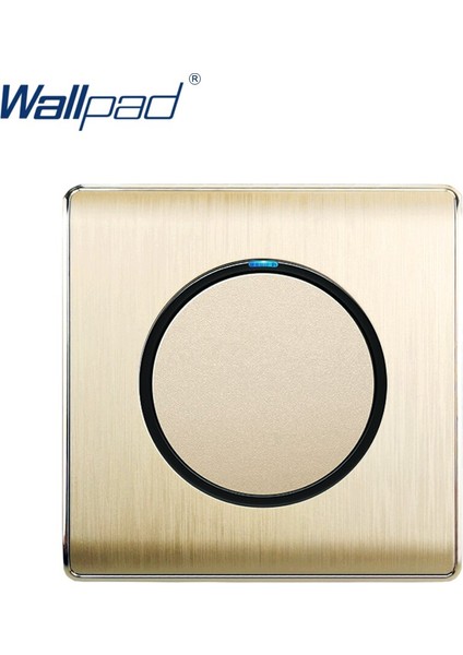 Wallpad 2019 Yeni Varış Rastgele Tıklama Duvar Işık Anahtarı LED Göstergesi ile Duvar Priz Pc Brused Paneli Ev Için (Yurt Dışından) modelleri