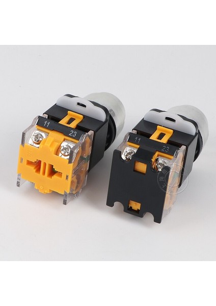 P200 660V Elektrik Döner Anahtar Düğmesi 22MM 2 Pozisyon Seçici Güç Anahtarı Anahtarı Kendinden Kilitli 1no 1nc LA38-11Y2 (Yurt Dışından) modelleri