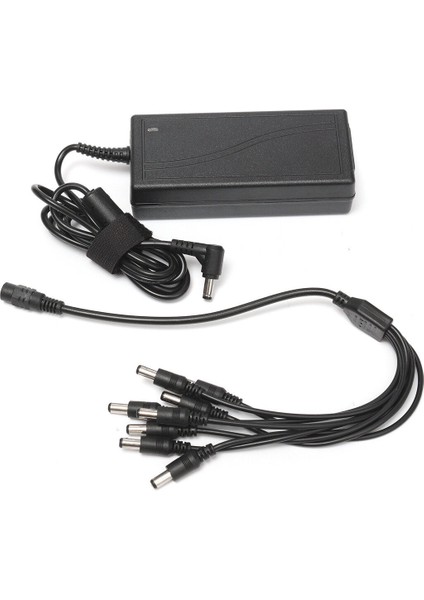 Dc 12V 5A Monitör Güç Adaptörü + Kamera/radyolar Için 8 Yollu Güç Ayırıcı Kablo (Yurt Dışından)