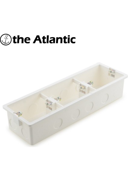 Dahili Kurulum Kutusu Kablolaması Arka Iç Bağlantı Kutusu Bağlantı Kutusu Kaset Karanlık Kutu Üçlü Soket ve Anahtar Için 258MM*86MM (Yurt Dışından)