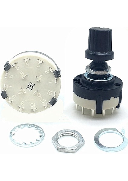 5 Adet RS26 2 Kutuplu 6 Pozisyon Seçilebilir Bant Döner Kanal Seçici Anahtarı Kolu Uzunluğu 20 mm Topuzu ile (Yurt Dışından) fiyatları