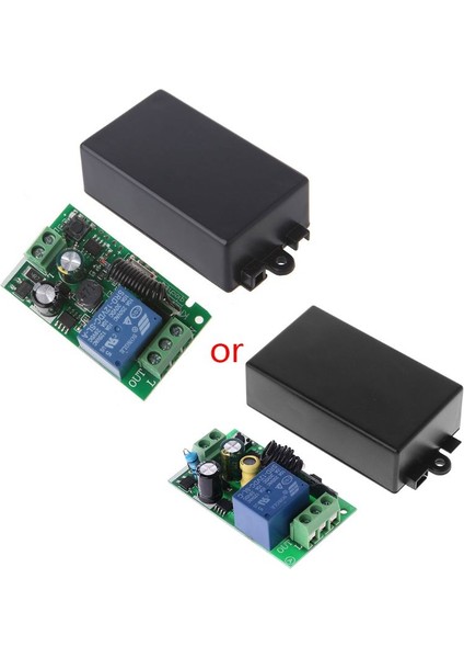 Ac 220V 1ch Rf 433MHZ Kablosuz Uzaktan Kumanda Anahtar Modülü Öğrenme Kodu Röle MAR28 (Yurt Dışından)
