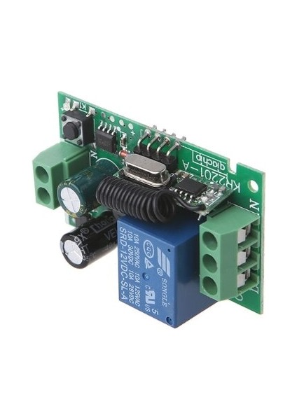 Ac 220V 1ch Rf 433MHZ Kablosuz Uzaktan Kumanda Anahtar Modülü Öğrenme Kodu Röle MAR28 (Yurt Dışından) fırsatları