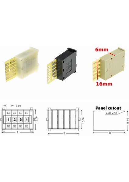 Ayar Çarkı Anahtarı Bcd Ikili Anahtar 8421C 0-9 Haneli Ayar Çarkı Itme Tekeri Ondalık Anahtarlar 22X8MM 16X6MM Plaka Montaj Bej Siyah (Yurt Dışından) fırsatları