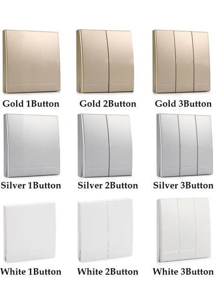 Anahtar Paneli Uzaktan Kumanda Yatak Odası Kablosuz Yapışkan Duvar Yanmaz Basit Salon 433 Mhz Aksesuarları Ev Modern Işık (Yurt Dışından) fırsatları