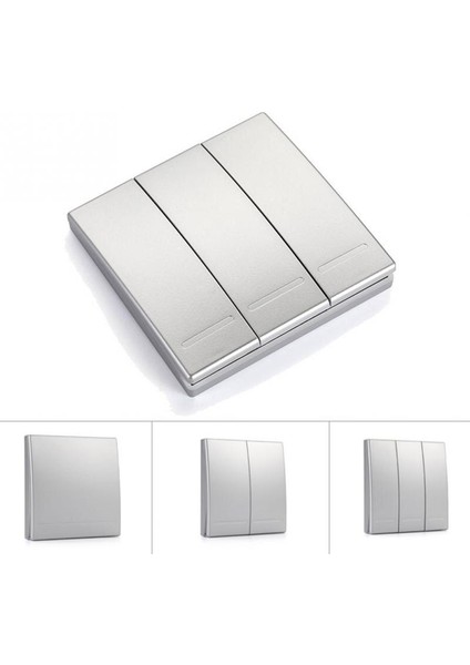 Anahtar Paneli Uzaktan Kumanda Yatak Odası Kablosuz Yapışkan Duvar Yanmaz Basit Salon 433 Mhz Aksesuarları Ev Modern Işık (Yurt Dışından) indirimleri