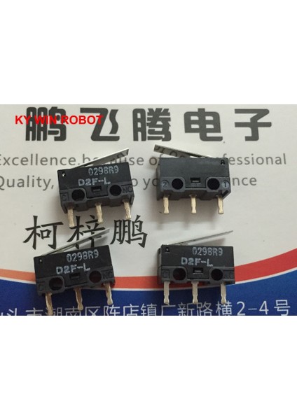 Adet/grup Japonya Omron D2F-L Fare Anahtarı Sarkaç Tipi 3 Pin 3A (Yurt Dışından)