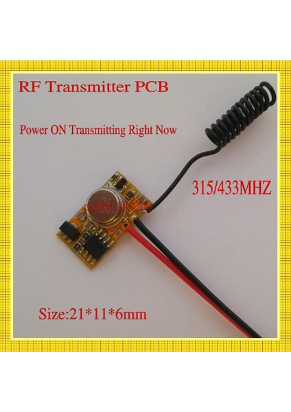 DC6V-36V Rx + DC3V-12V Tx Rf Uzaktan Kumanda Anahtarı Mos Temassız Alıcı + Güç Açık Verici Tetikleyici mt (Yurt Dışından) indirimleri