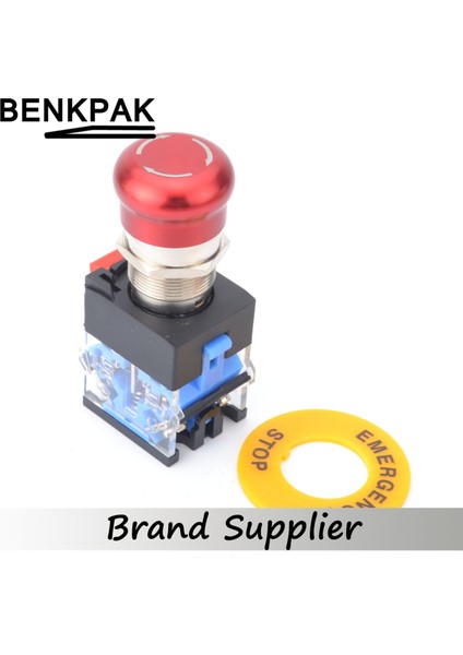 Süper Kalite 10A Acil Durdurma Anahtarı, Metal E-Stop Anahtarı 22MM Acil Durum Butonu (Yurt Dışından) fiyatları