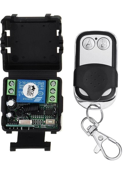 433MHZ 12V Tek Kanallı Öğrenme Kodu Denetleyici Erişim Kontrolü Uzaktan Kumanda Anahtarı 2 Düğme Verici ile (Yurt Dışından) modelleri