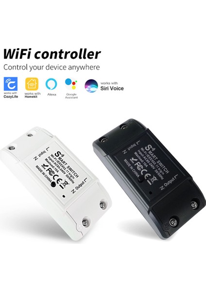 Wifi Akıllı Işık Anahtarı Cozylife Life App Kablosuz Wifi Akıllı Kesici LED Işık Alexa ile Uzaktan Kumanda Google Akıllı Ev Siri ile Ses Kontrolü (Yurt Dışından) fiyatları