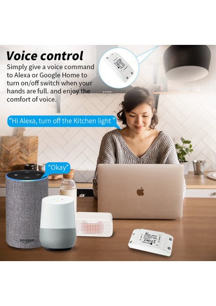 Wifi Akıllı Işık Anahtarı Cozylife Life App Kablosuz Wifi Akıllı Kesici LED Işık Alexa ile Uzaktan Kumanda Google Akıllı Ev Siri ile Ses Kontrolü (Yurt Dışından) modelleri