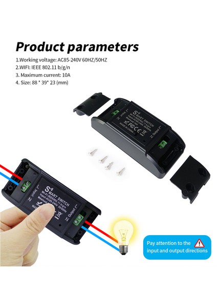 Wifi Akıllı Işık Anahtarı Cozylife Life App Kablosuz Wifi Akıllı Kesici LED Işık Alexa ile Uzaktan Kumanda Google Akıllı Ev Siri ile Ses Kontrolü (Yurt Dışından) indirimleri