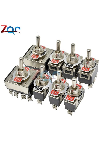 En Iyi Kalite Mini Otomatik Geçiş Anahtarı Ac 250V 16A 2/3/4/6 Pin Dpdt On-Off-On 2/3 Pozisyon Bakır/gümüş Kontak Su Geçirmez Kapak (Yurt Dışından)