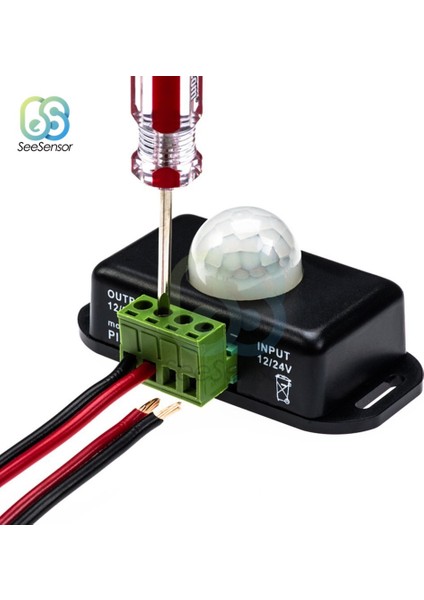 Otomatik Ayarlama Pır Hareket Sensörü Anahtarı Işık Anahtarı Dc 12V 24V 8A Ir Kızılötesi LED Şerit Işık Lambası (Yurt Dışından) fiyatları