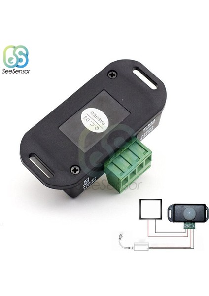 Otomatik Ayarlama Pır Hareket Sensörü Anahtarı Işık Anahtarı Dc 12V 24V 8A Ir Kızılötesi LED Şerit Işık Lambası (Yurt Dışından) modelleri