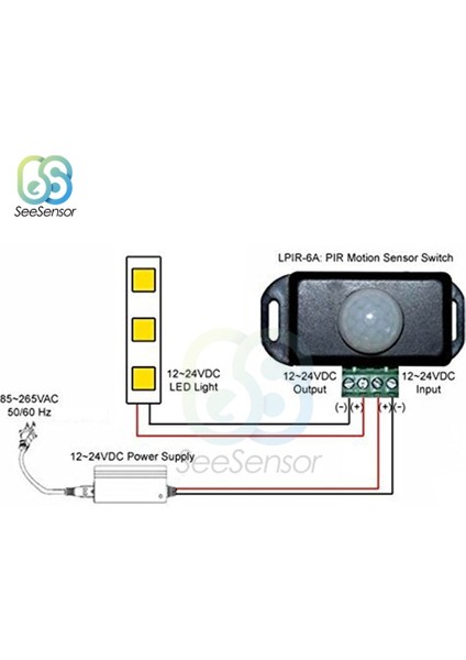 Otomatik Ayarlama Pır Hareket Sensörü Anahtarı Işık Anahtarı Dc 12V 24V 8A Ir Kızılötesi LED Şerit Işık Lambası (Yurt Dışından) indirimleri