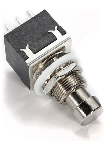 Yeni Dayanıklı Siyah Otomatik 3pdt 9pin Pedal Elektro Gitar Efektleri Pedalı Ayak Anahtarları Gerçek Bypass Uygun (Yurt Dışından) fırsatları