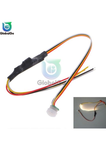 Dc 5 V -24 V 1A Otomatik Kızılötesi Sensör Pır Anahtarı Açık Kapalı Işık Anahtarı Işık Lambası Kızılötesi Sensör Modülü Ev Bahçe (Yurt Dışından)