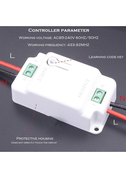 1/2/3 Gang 433MHZ Akıllı Itme Kablosuz Anahtarı Işık Rf Uzaktan Kumanda 110V 220V Alıcı Duvar Paneli Düğmesi Tavan Lambası (Yurt Dışından) fırsatları