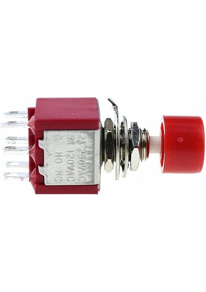Ac 2A/250V 5A/120V 6 Pin Dpdt Anlık Basmalı Düğme Anahtarı 6mm 15/64 (Yurt Dışından) modelleri