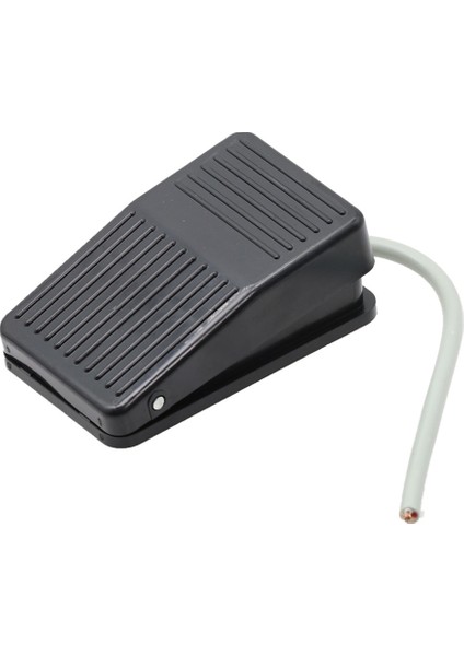 Adet Siyah Kendinden Sıfırlama Spdt Kaymaz Metal Anlık Elektrik Ayak Pedalı Basmalı Düğme Anahtarı Fs-1 (Yurt Dışından)