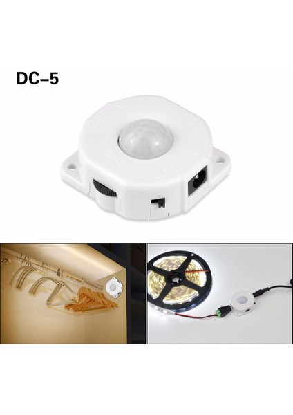 Mini Dc 12V 24V 5A 6A 10A Pır Hareket Sensörü Anahtarı LED Şerit Işıklı Bant Smd 5050 3528 Kızılötesi Algılama (Yurt Dışından) fırsatları