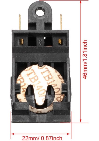 Uxcell 5 Adet Indüksiyon Ocak Sıcaklık Sensörleri 3 Pinli Termistörler Sigortalar Termostat 16A 2 Terminali Su Isıtıcısı Termostatlar 125 Derece (Yurt Dışından) fırsatları