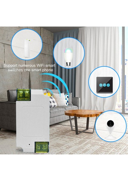 Ios Androi Için Kablosuz Wifi Anahtarı Uzaktan Kumanda Otomasyon Modülü Dıy Zamanlayıcı (Yurt Dışından) indirimleri