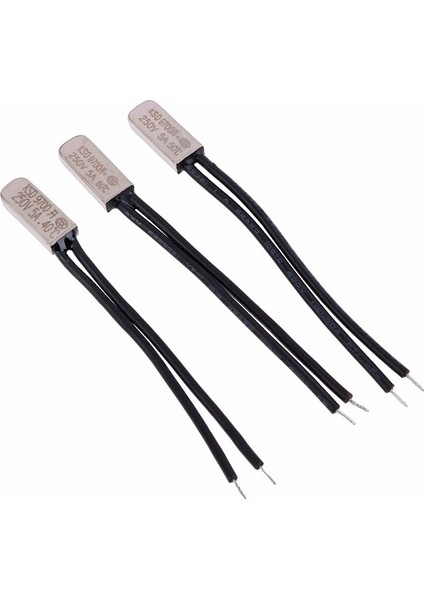 5 Adet/grup KSD9700 250 V 5A 40 ~ 60 Derece Bimetal Disk Sıcaklık Anahtarı Normal Kapalı Kapalı Termostat Termal Koruyucu (Yurt Dışından)