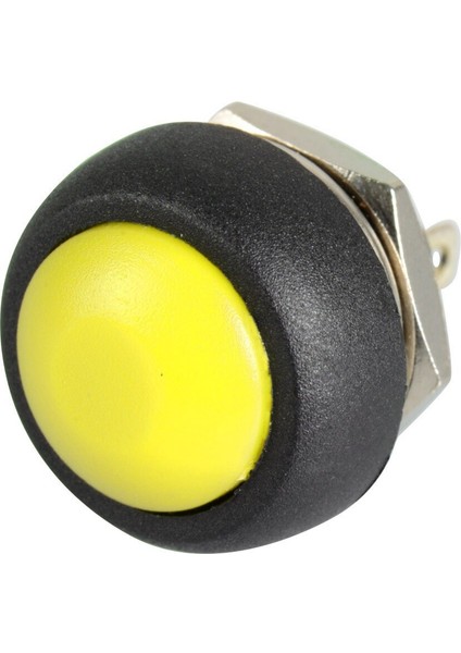 5 Adet/grup Basmalı Düğme Anahtarı Siyah/kırmızı/yeşil/sarı/mavi 12MM Su Geçirmez Anlık Basmalı Düğme Anahtarı (Yurt Dışından) modelleri