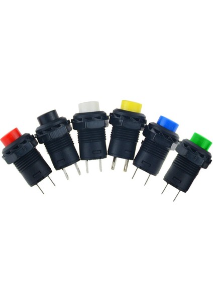 6 Adet DS-427 Anlık Buton Anahtarları 12MM Açma-Kapama Basmalı Düğme Anahtarı 3A 125VAC 1.5A 250VAC Kendini Sıfırlama 6 Renk DS427 (Yurt Dışından) indirimleri