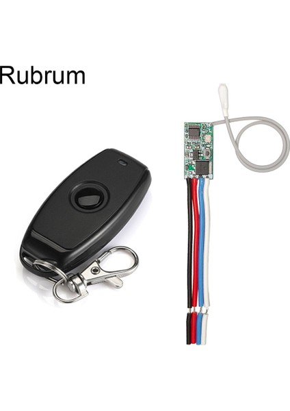 Rubrum 433MHZ Dc 3.6V 6V 12V 24V 1ch Röle Kablosuz Rf Uzaktan Kumanda Anahtarı Mini Modülü LED Lamba Işığı Dıy (Yurt Dışından) fiyatları