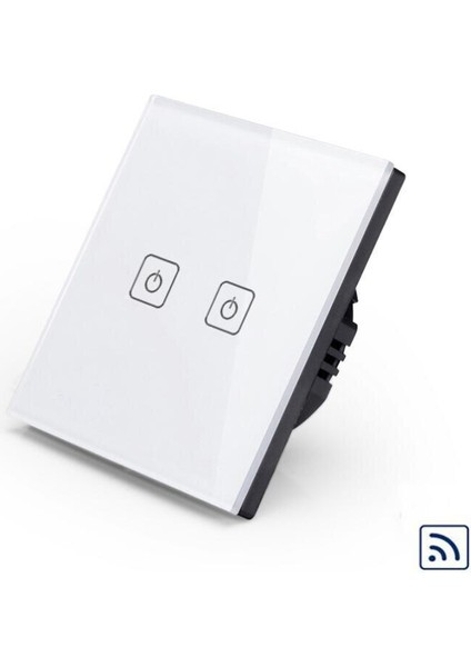 Ab/ingiltere Standardı 1/2/3 Gang Kablosuz Uzaktan Kumanda Işık Anahtarları, Akıllı Ev RF433 Uzaktan Kumanda Duvar Dokunmatik Anahtarı (Yurt Dışından)