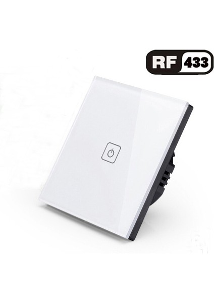 Ab/ingiltere Standardı 1/2/3 Gang Kablosuz Uzaktan Kumanda Işık Anahtarları, Akıllı Ev RF433 Uzaktan Kumanda Duvar Dokunmatik Anahtarı (Yurt Dışından) fırsatları