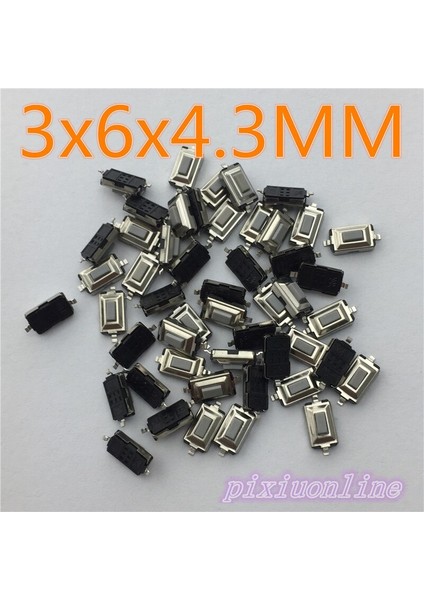 G73Y Yüksek Kalite 50 Adet Smt 3X6X2.5 mm 2pın Dokunsal Inceliğini Basmalı Düğme Anahtarı G73 Kendini Sıfırlama Anlık Sıcak Satış 2017 (Yurt Dışından)