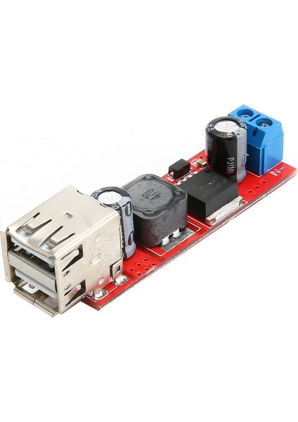 Çift USB Dc 6V-40V - 5V Dc-Dc 3A Buck Voltaj Stabilize Modül (Yurt Dışından)